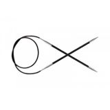 KnitPro Karbonz Rundstricknadeln Kohlefaser 100cm 2.00mm / 39.4in US0