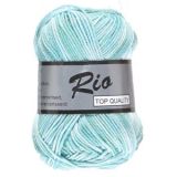 Lammy Rio Garn Print 628 Blau/Türkis/Grün 50 Gramm