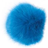 Rico Pompon Quaste Acryl Blau 10 cm
