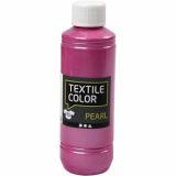 Textilfarbe, Perlmutt, Zyklam, 250ml/ 1 Fl.
