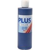 Plus Color Bastelfarbe, Marineblau, 250ml/ 1 Fl.