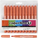 Colortime Marker, Strichstärke 5 mm, Mandarin, 12Stk/ 1 Pck