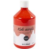 Acrylfarbe Glänzend, Rot, 500ml/ 1 Fl.