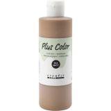 Plus Color Bastelfarbe, Hellbraun, 250ml/ 1 Fl.