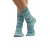 Blue Notes by DROPS Design - Strickmuster mit Kit Socken Größen 35-43 - 38/40