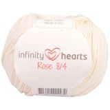 Infinity Hearts Rose 8/4 Garn Unicolor 172 Natur