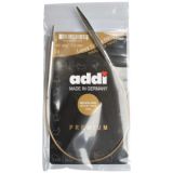 Addi Turbo Rundtsricknadeln Messing 40cm 7,00mm / 15.7in US10¾