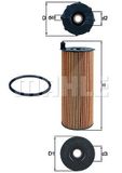 MAHLE ORIGINAL Ölfilter OX 196/1D Motorölfilter,Filter für Öl VW,AUDI,Touareg (7LA, 7L6, 7L7),Phaeton (3D1, 3D2, 3D3, 3D4, 3D6, 3D7, 3D8, 3D9)