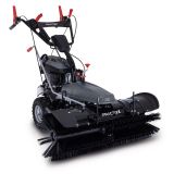 Kehrmaschine PX-KM-100 Practixx - 3in1 | inkl. Auffangbehälter & Schneeschild