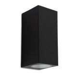 Geo Up&Down Wandleuchte Schwarz mit Smart Color LED