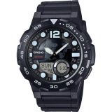 Casio AEQ-100W-1AVDF Analog-Digital Herrenuhr