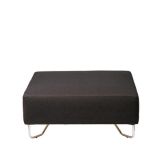 Sofakombi Hocker, Schwarzbraun