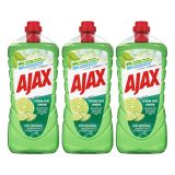 Ajax - Allzweckreiniger Zitrone - 3x 1,25ltr