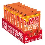 Tony&apos;s Chocolonely - Lil'Bits Vollmilch Karamell Meersalz & Keks Mischung - 8x 120g