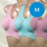 Ahh Bra 3er Set / Größe: M / 3er Set / Farbig