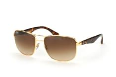 Ray-Ban RB 3533 001/13, Aviator Sonnenbrille, Herren, in Sehstärke erhältlich