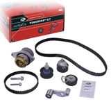 GATES Wasserpumpe + Zahnriemensatz KP25565XS-2 Wasserpumpe + Zahnriemenkit VW,AUDI,SEAT,Golf IV Schrägheck (1J1),Golf IV Variant (1J5),Lupo (6X1, 6E1)