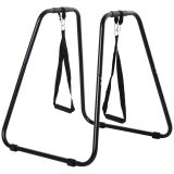 Dipstation Schwarz ca. 90 x 81 x 92,5 cm