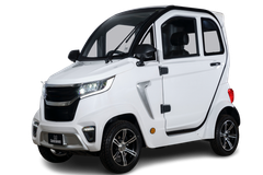 X8 – 2 kW, Blei-Gel-Akku, 45 oder 25 km/h weiß - Elektrokabinenroller