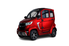 X8 GT – 3 kW, Li-Ion-Akku , 45 km/h rotmetallic - Elektrokabinenroller