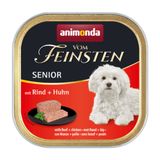 animonda Vom Feinsten Senior mit 6x150g Rind & Huhn