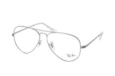 Ray-Ban Aviator RX 6489 2502, inkl. Gläser, Aviator Brille, Unisex