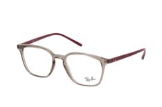 Ray-Ban RX 7185 8083, inkl. Gläser, Quadratische Brille, Unisex