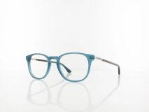 WOOD FELLAS Irenic11021 6731, inkl. Gläser, Runde Brille, Herren