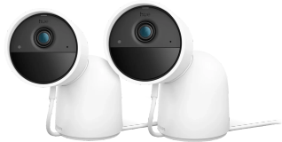 Philips Hue Secure PC Überwachungskamera Weiß Doppelpack