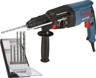 Bosch Professional GBH 2-26 F + SDS-plus-Bohrerset