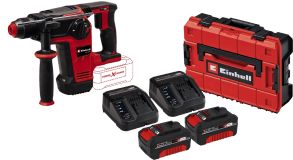 Einhell TP-HD 18/26 Li BL Solo 4,0-Ah-Akku (2x) Starterset