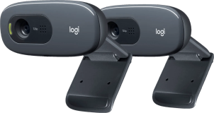 Logitech C270 HD-Webcam Doppelpack