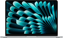Apple MacBook Air 13" (2024) M3 (8-Core-CPU/10-Core-GPU) 24GB/512GB Silber