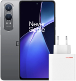 OnePlus Nord CE 4 Lite 256GB Grau 5G + OnePlus Ladegerät 80 W mit 2 Anschlüssen + USB-C-Kabel