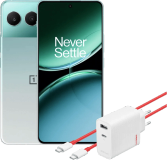 OnePlus Nord 4 256GB Grün 5G + OnePlus SuperVOOC Ladegerät 80 W mit 2 Anschlüssen