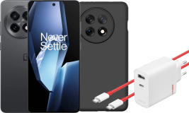OnePlus 13R 256GB Schwarz 5G + Zubehörpaket