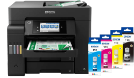 Epson EcoTank ET-5805 + 1 Satz Reservetinte