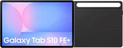 Samsung Galaxy Tab S10 FE Plus 13,1 Zoll 128GB Wi-Fi Hellblau + Book Case Schwarz