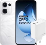 OPPO Reno13 256GB Weiß 5G + OPPO SuperVOOC Ladegerät 80 W mit 2 Anschlüssen