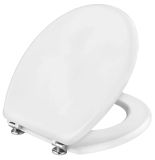 Holz WC-Sitz weiss LYON