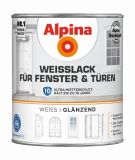 Weißlack für Fenster und Türen