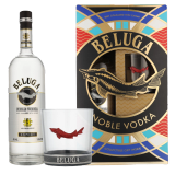 Beluga Noble + Tumbler Glas 1ltr Wodka