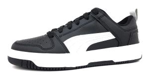 Puma Rebound Layup Lo SL Jr. 370490 Schwarz 02 black/white