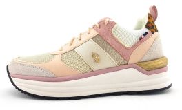 US Polo OPHRA003-LBE-PIN01 Weiß PIN 01 beige/pink