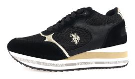 US Polo SYLVI007W/3NS1 Schwarz Black/ Gold