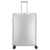Travelite Next - 4-Rollen-Trolley L 77 cm (silber)