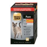 SELECT GOLD Adult Pure 6x85g Multipack 1