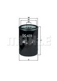 MAHLE ORIGINAL Ölfilter OC 479 Motorölfilter,Filter für Öl OPEL,FORD,FIAT,Frontera A Sport SUV Cabrio (U92),Frontera A SUV (U92),MAVERICK,TIPO (160)