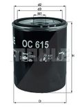 MAHLE ORIGINAL Ölfilter OC 615 Motorölfilter,Filter für Öl FORD,PEUGEOT,MAZDA,Ranger (ET),J5 Kasten (280L),BT-50 (CD, UN)