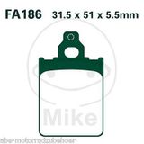 EBC Bremsbeläge vorne Piaggio Vespa Quartz 1 50 LC Bj. 1992-1994 NSP1T